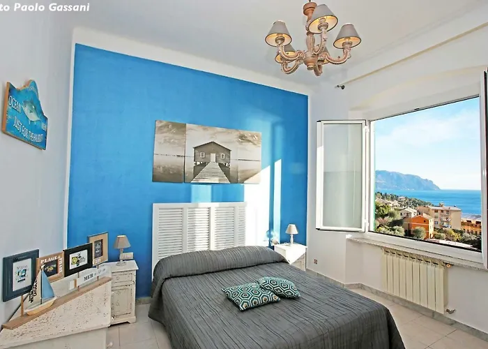 Semesterbostad Cav Gli Ulivi Di Parcheggio Privato Gratuito Bogliasco